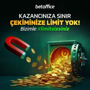 BetOffice Limitsiz Çekim
